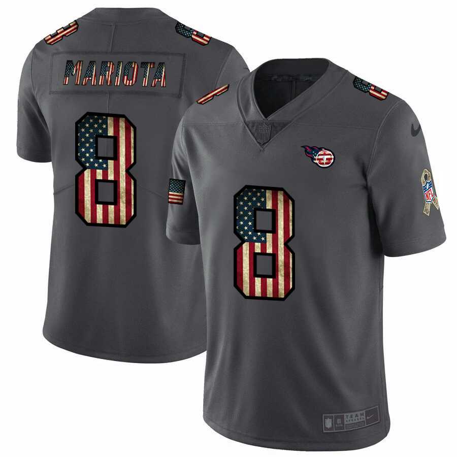 Nike Titans 8 Marcus Mariota 2019 Salute To Service USA Flag Fashion Limited Jersey Dyin,We sell and wholesale Nike Titans 8 Marcus Mariota 2019 Salute To Service USA Flag Fashion Limited Jersey Dyin on line form chian!